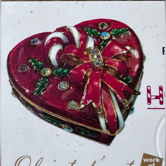 Art Form Object D’Art Trinket Boxes Lot of 4 Holiday Theme NIB Sealed in Tissue - Picture 3 of 10